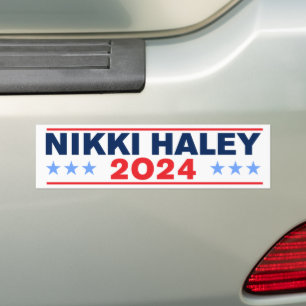 Nikki Haley 2024 Bildekal