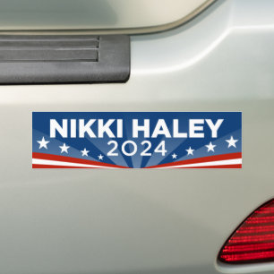 Nikki Haley 2024 Bildekal
