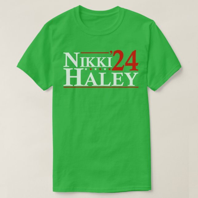 Nikki Haley 2024 T Shirt (Design framsida)