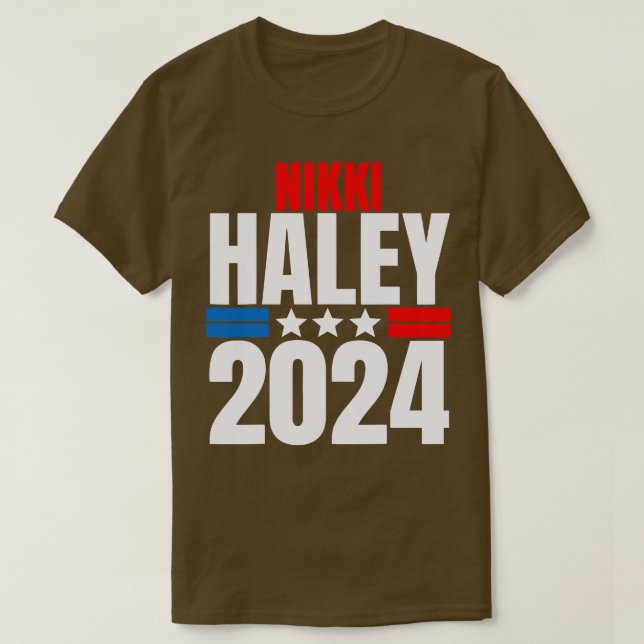 Nikki Haley 2024 T Shirt (Design framsida)