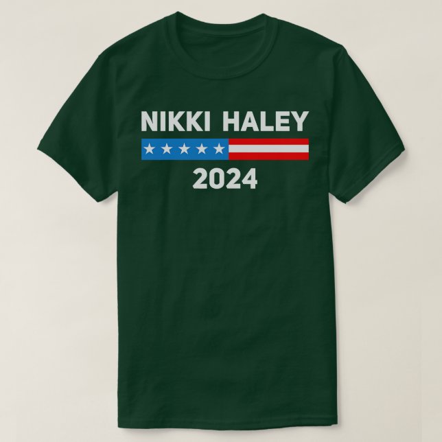 Nikki Haley 2024 T Shirt (Design framsida)