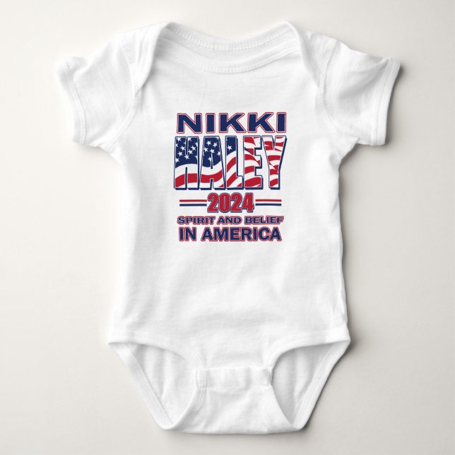 Nikki Haley 2024 T Shirt (Framsida)