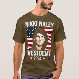 Nikki Haley för Nikki Haley 2024 Kampanj T Shirt