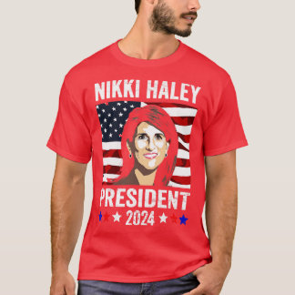 Nikki Haley för Nikki Haley 2024 Kampanj T Shirt