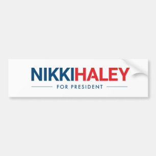 Nikki Haley för president 2024 Bildekal