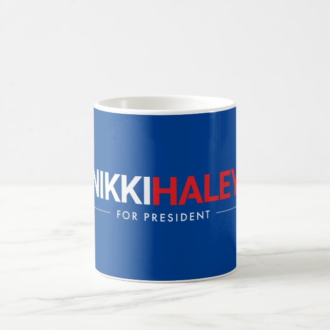 Nikki Haley för president 2024 Kaffemugg (Center)