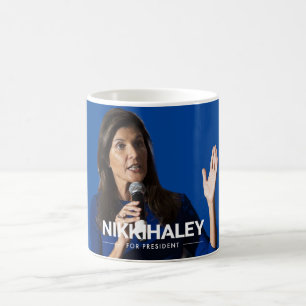 Nikki Haley för president 2024 Kaffemugg