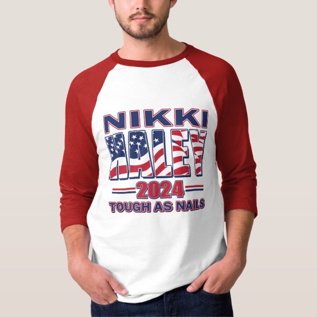 Nikki Haley för president 2024 T Shirt (Framsida)