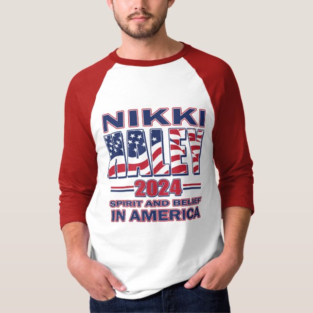 Nikki Haley för president T Shirt (Framsida)