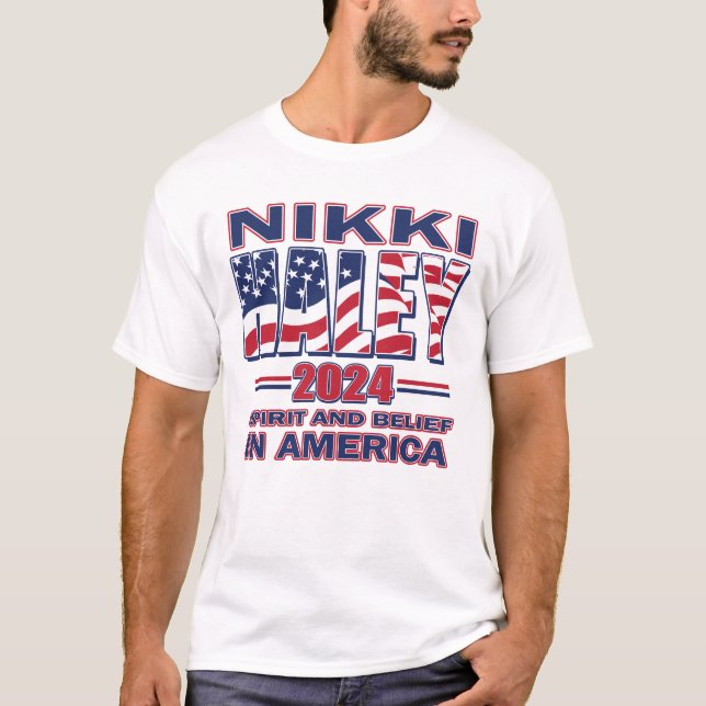 Nikki Haley för president T Shirt (Framsida)