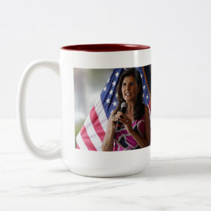 Nikki Haley Tuff as N ails Två-Tonad Mugg