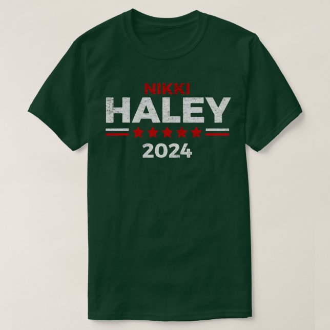 Nikki Halye 2024 T Shirt (Design framsida)