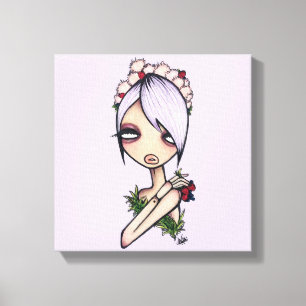 NikkiFresh 12"x12" Wrapped Canvas Skriv ut