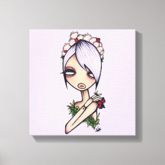 NikkiFresh 12"x12" Wrapped Canvas Skriv ut