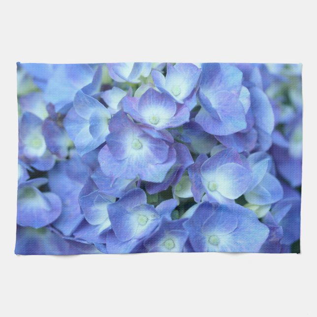 Nikko Blue Hydrangea Kitchen Towels Kökshandduk (Horisontell)