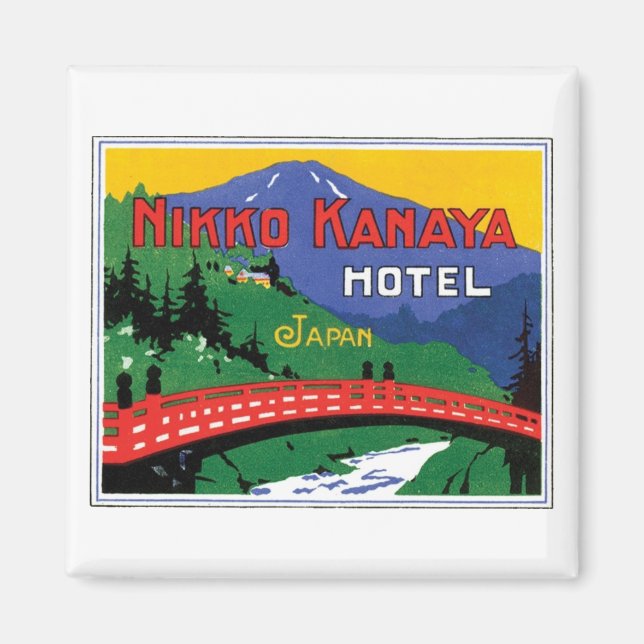 Nikko Kanaya Hotel Japan Magnet (Framsidan)