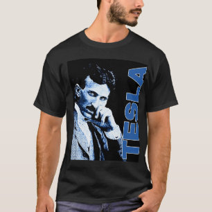 Nikloa Tesla T-tröja T-shirt