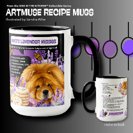 NIKO Chow Art Muse Recept Mugg