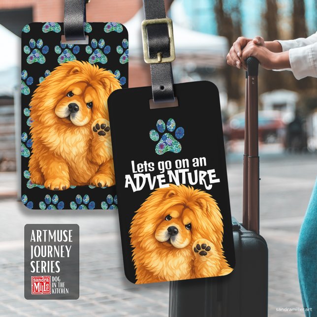NIKO Chow - ArtMuse Journey Series Bagagebricka (Skapare uppladdad)