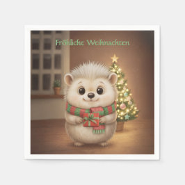Niko der Kuscheligel im Lichterglanz Pappersservett