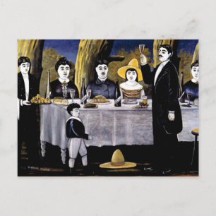 Niko Pirosmani - Familjefest Vykort