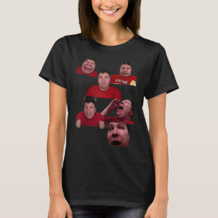 Nikocado Avocado Ansikts Meme Fet Parodi Snabbmat T Shirt
