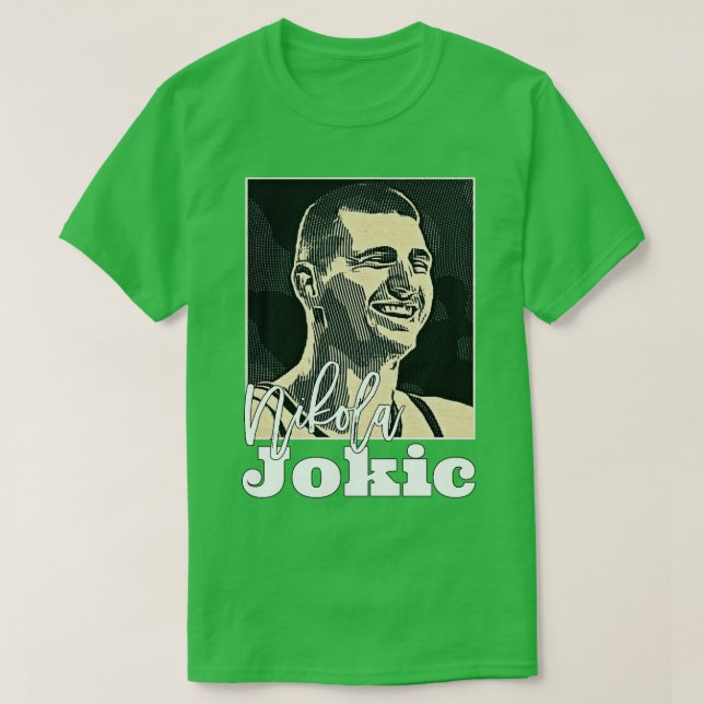 Nikola Jokic mvp T Shirt (Design framsida)