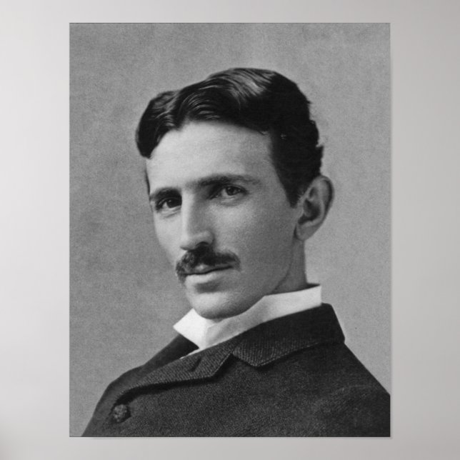 Nikola Tesla, 1894 Poster (Framsidan)