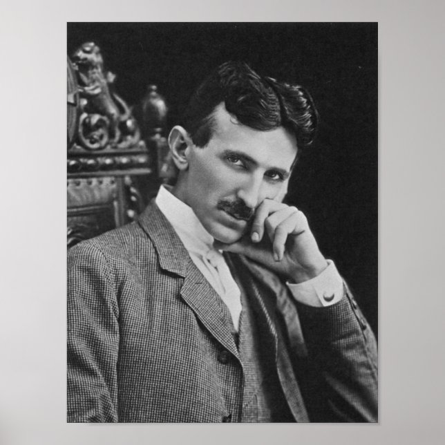 Nikola Tesla, 1904 Poster (Framsidan)