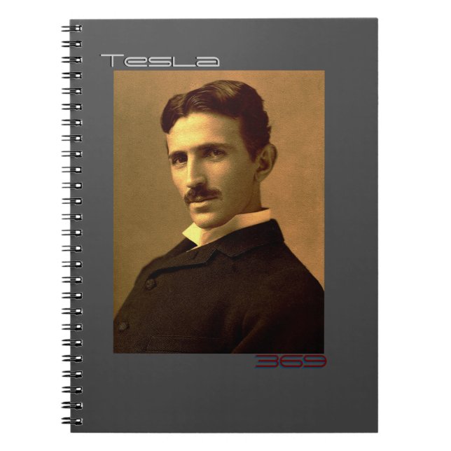 Nikola Tesla (369) Anteckningsbok (Framsidan)