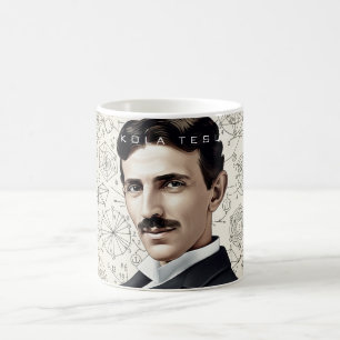 Nikola Tesla - 369 Nyckeln till universum Kaffemugg
