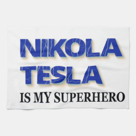 Nikola Tesla är min superhjälte Kökshandduk