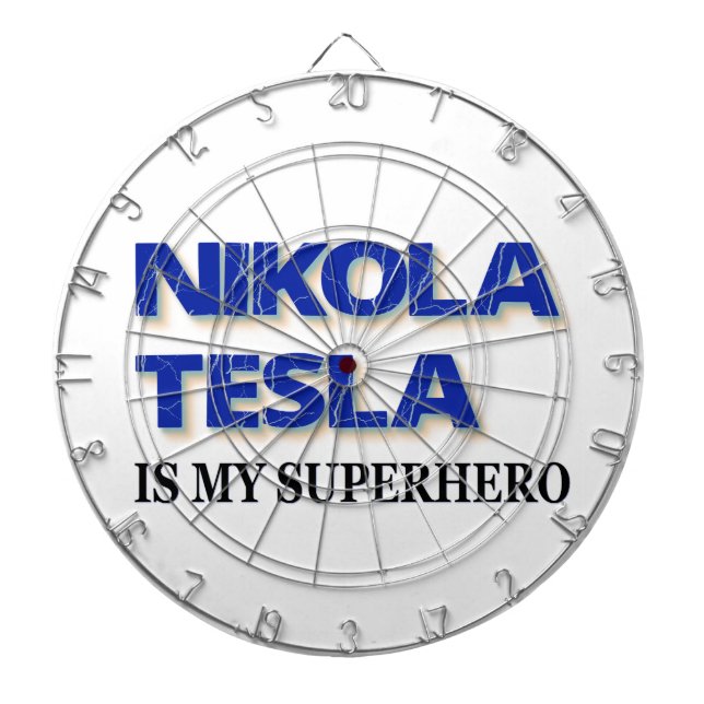 Nikola Tesla är min superhjälte Piltavla (Framsidan)