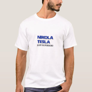 Nikola Tesla är min superhjälte T Shirt