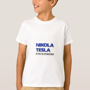 Nikola Tesla är min superhjälte Tee Shirt
