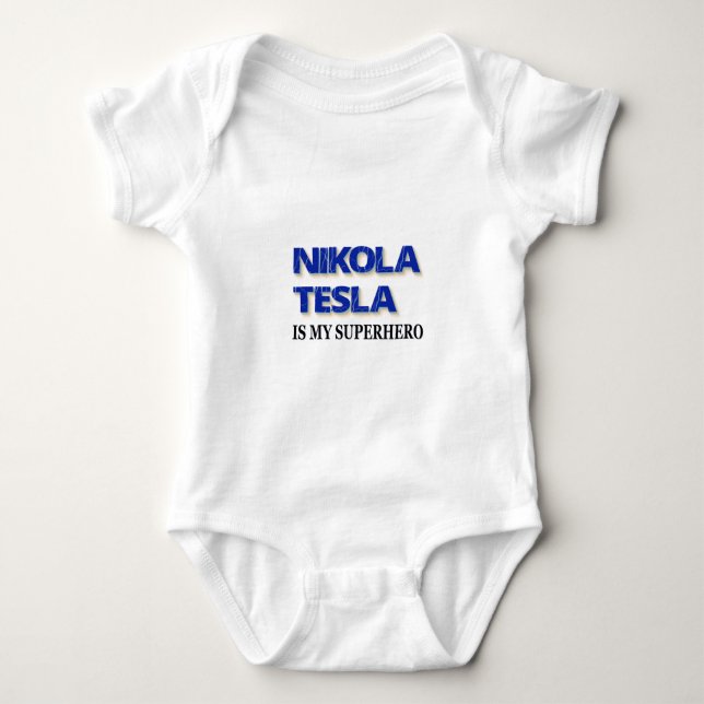 Nikola Tesla är min superhjälte Tröja (Framsida)