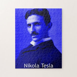 Nikola Tesla Art Puzzle Pussel