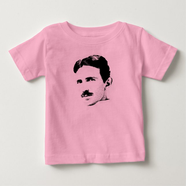 Nikola Tesla Baby Tröja (Framsida)