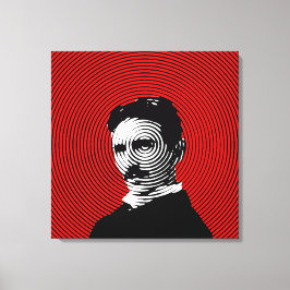Nikola Tesla Canvastryck
