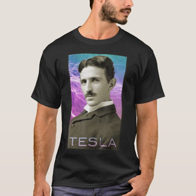 NIKOLA TESLA Classic561png561 T Shirt (Framsida)