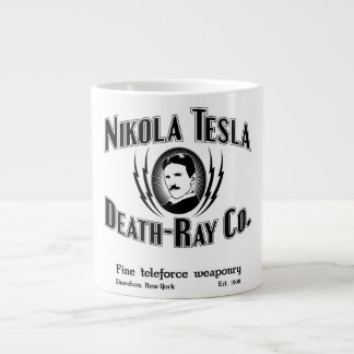 Nikola Tesla Death-Ray Co. Jumbo Mugg