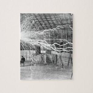 Nikola Tesla Electricity Pussel