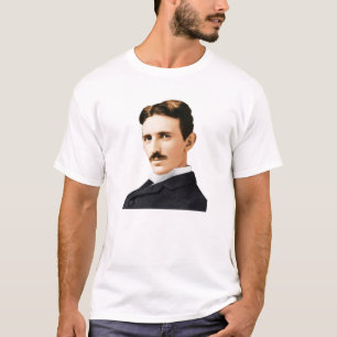 Nikola Tesla elektriskt snille T-shirt