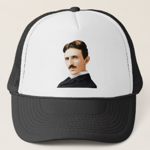 Nikola Tesla elektriskt snille Truckerkeps