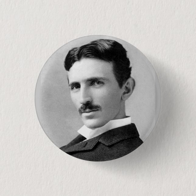 Nikola Tesla Knapp (Framsida)