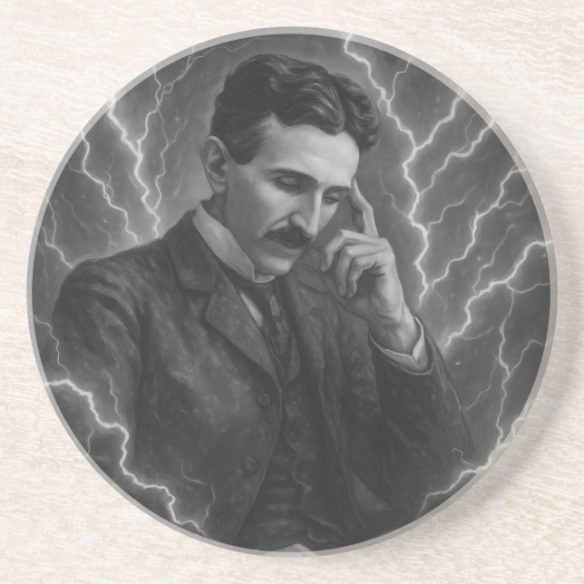 Nikola Tesla - Lightning Underlägg (Framsidan)