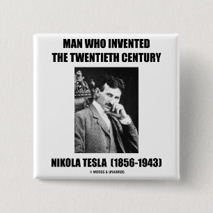 Nikola Tesla man som uppfann det 20th århundradet Knapp