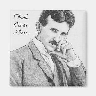 Nikola Tesla människovänmagnet Magnet