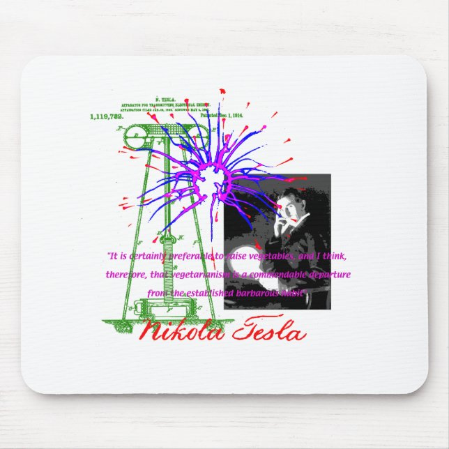 Nikola Tesla Musmatta (Framsidan)
