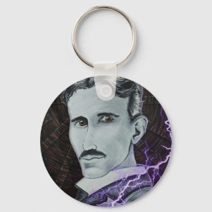 Nikola Tesla Nyckelring